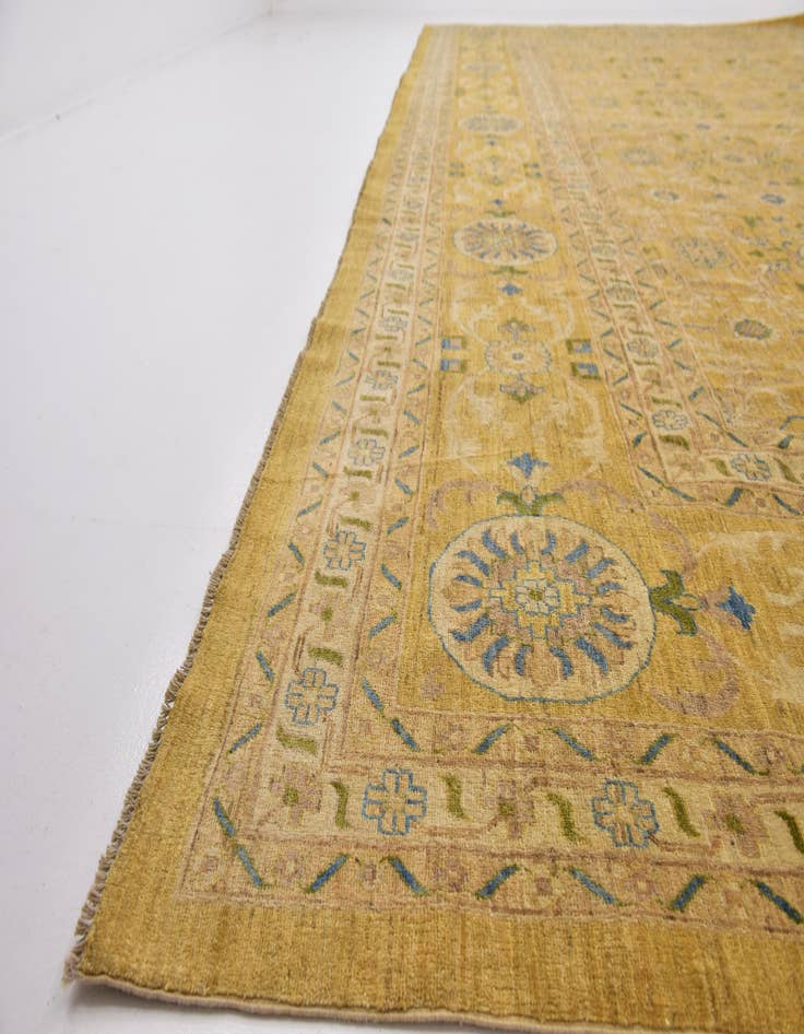 Detail image of  18' x 30' 4  Hand Knotted Peshawar Ziegler Rug