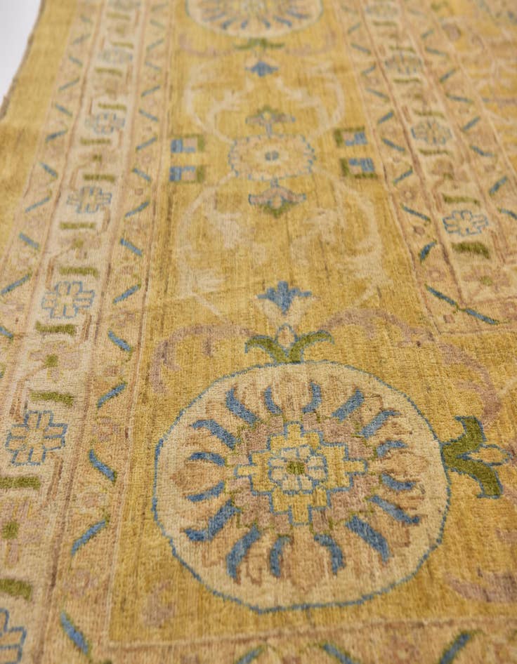 Detail image of  18' x 30' 4  Hand Knotted Peshawar Ziegler Rug