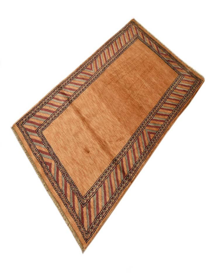 Detail image of  3' 1 x 5' 1  Hand Knotted Peshawar Ziegler Rug