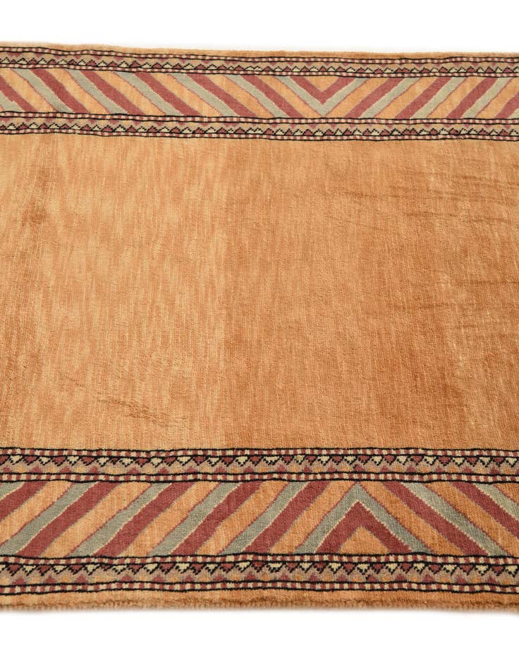 Detail image of  3' 1 x 5' 1  Hand Knotted Peshawar Ziegler Rug