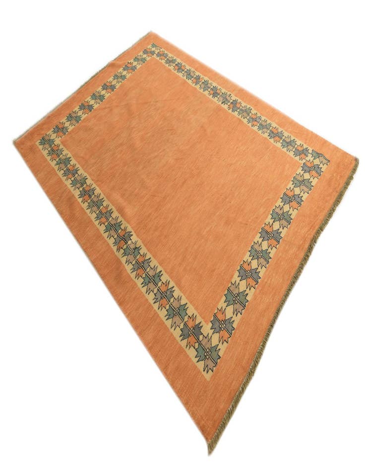 Detail image of  5' 8 x 7' 9  Hand Knotted Peshawar Ziegler Rug