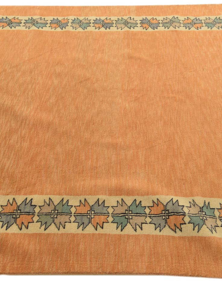 Detail image of  5' 8 x 7' 9  Hand Knotted Peshawar Ziegler Rug