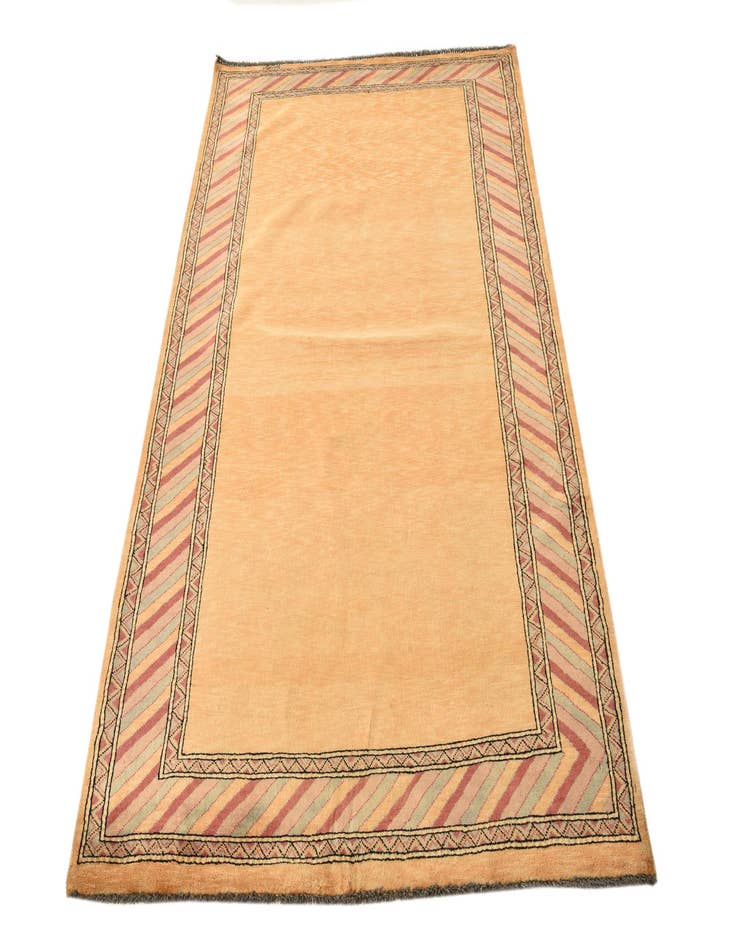 Detail image of  4' 2 x 6' 5  Hand Knotted Peshawar Ziegler Rug