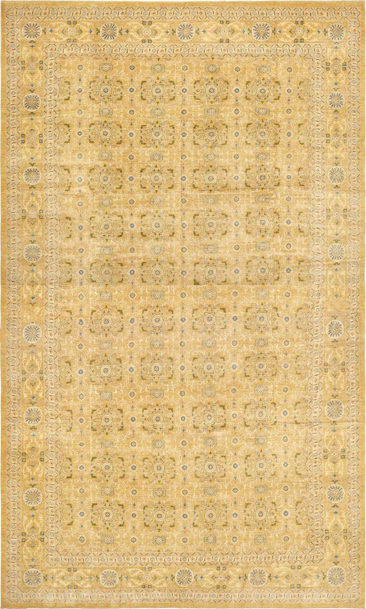  18' x 30' 4  Hand Knotted Peshawar Ziegler Rug