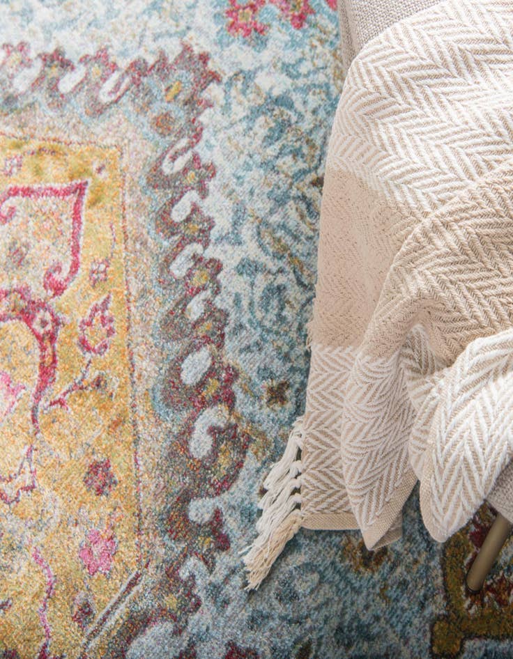 Detail image of  4' 3 x 6' Santiago Rug
