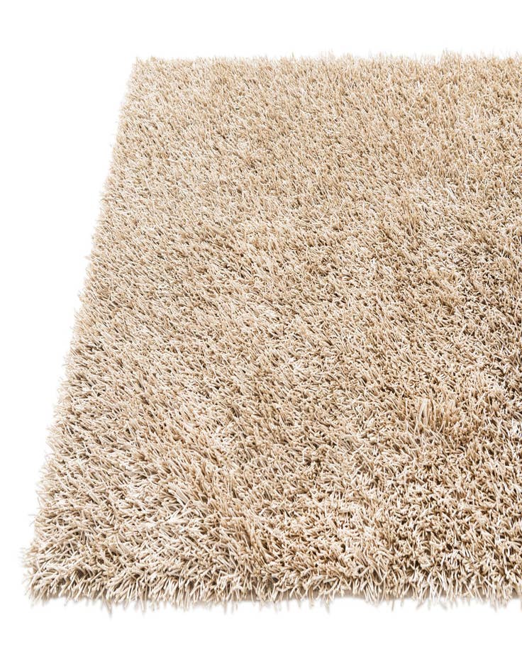 Detail image of  5' x 6' 8  Hand Knotted Solid Shag Oriental Rug