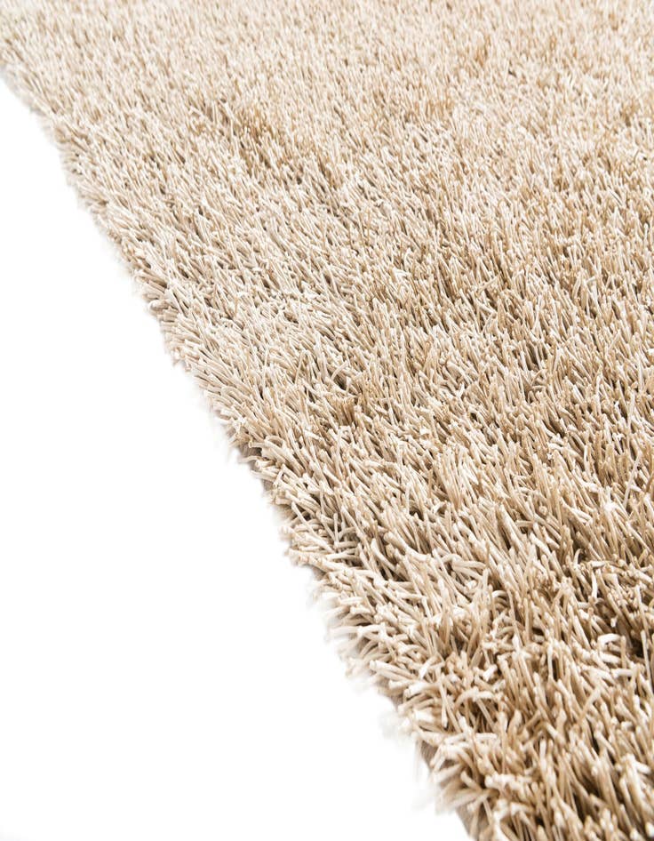 Detail image of  5' x 6' 8  Hand Knotted Solid Shag Oriental Rug