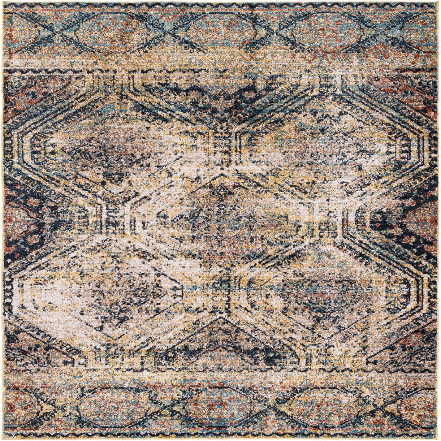 Gold 5' 3 x 7' 4 Starlight Rug