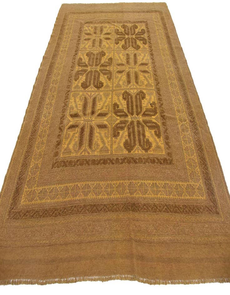 Detail image of  6' 4 x 8' 3  Hand Woven Sumak Wool Rug