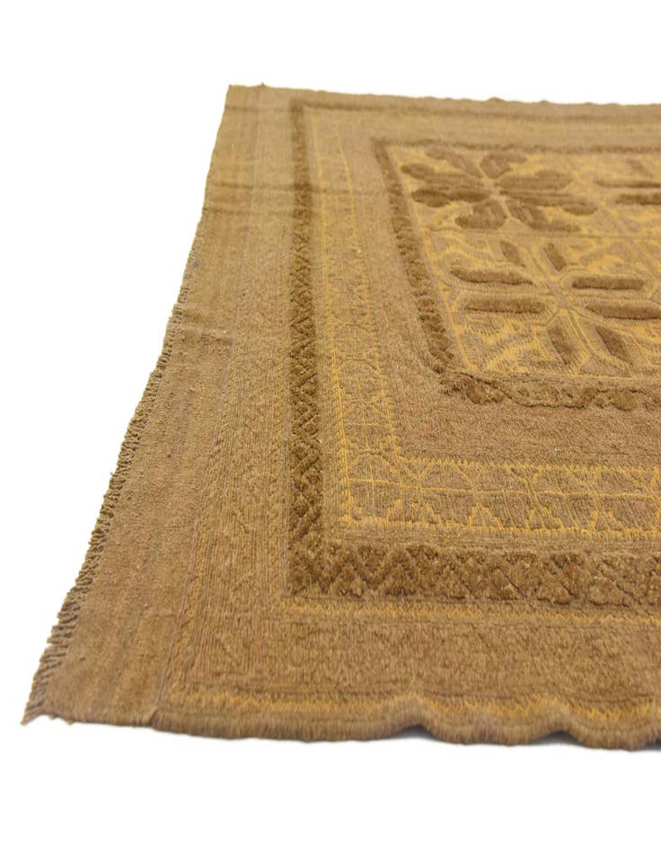 Detail image of  6' 4 x 8' 3  Hand Woven Sumak Wool Rug