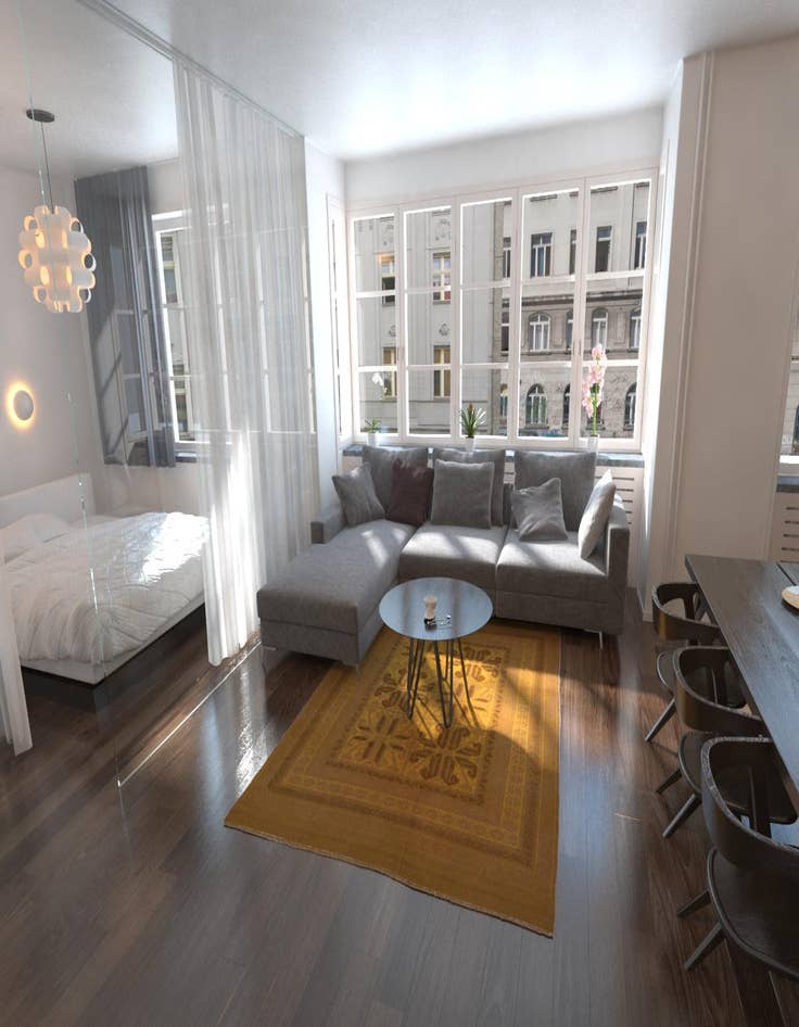 Detail image of  6' 4 x 8' 3  Hand Woven Sumak Wool Rug