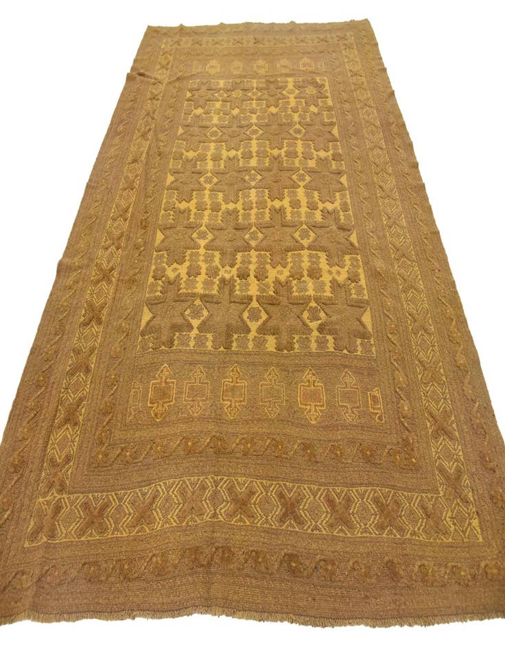 Detail image of  6' 5 x 8' 7  Hand Woven Sumak Wool Rug