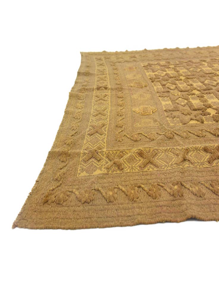 Detail image of  6' 5 x 8' 7  Hand Woven Sumak Wool Rug