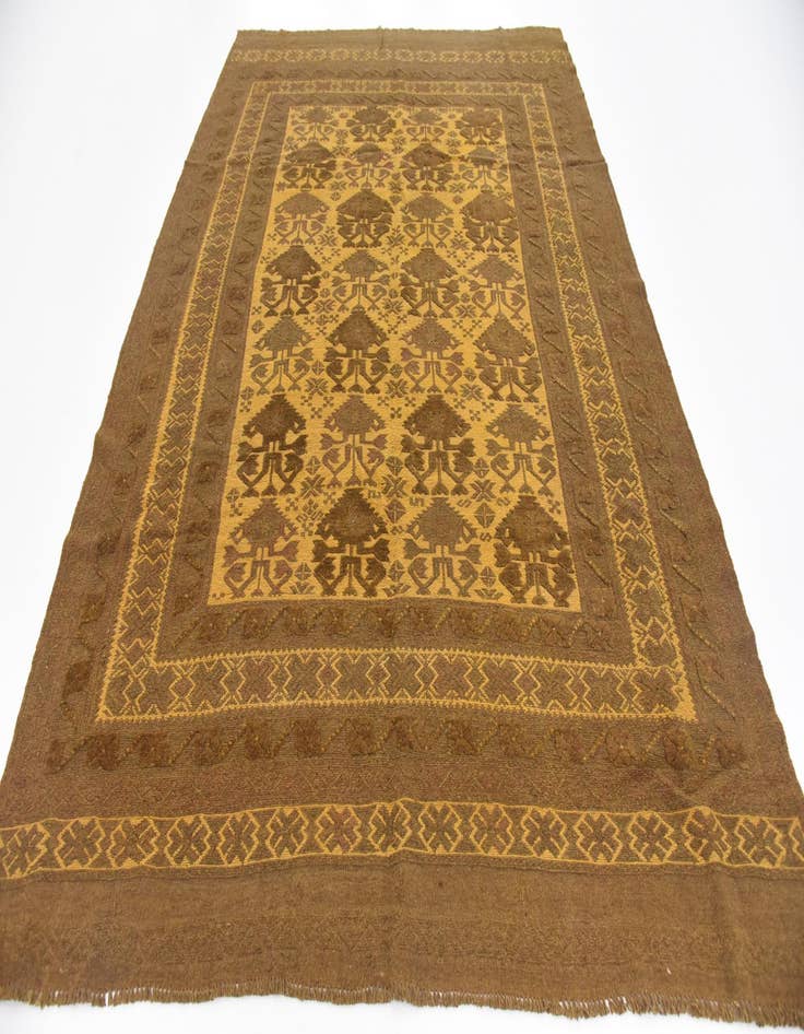 Detail image of  6' x 9'  Hand Woven Sumak Wool Rug