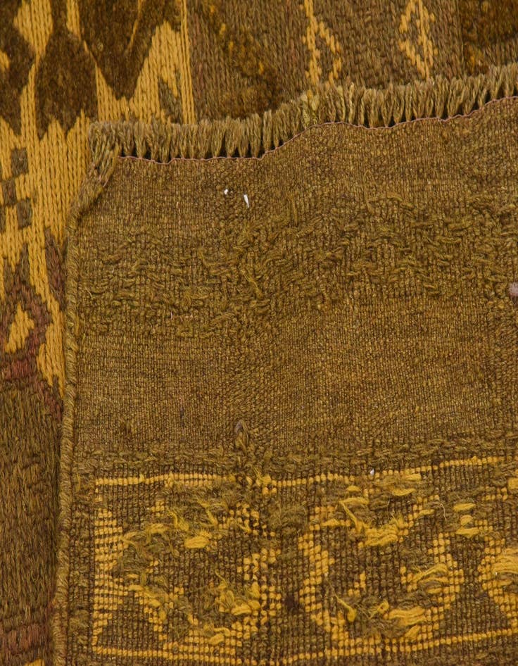 Detail image of  6' x 9'  Hand Woven Sumak Wool Rug