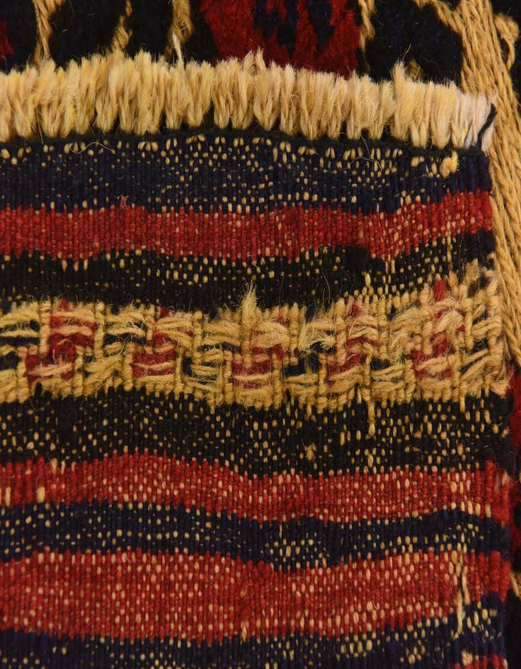 Detail image of  2' 11 x 4' 8  Hand Knotted Sumak Wool Rug