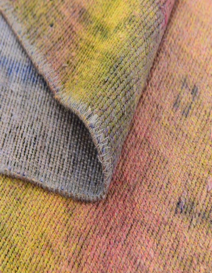 Detail image of 5' 7 x 8' 8 Hand Knotted Ultra Vintage Persian Wool Rug