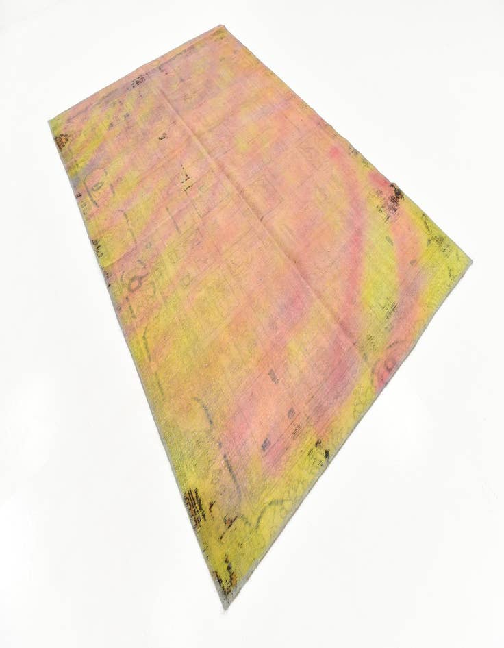 Detail image of 5' 7 x 8' 8 Hand Knotted Ultra Vintage Persian Wool Rug