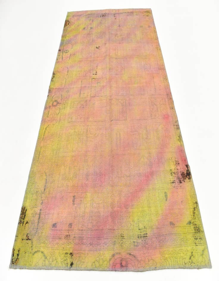 Detail image of 5' 7 x 8' 8 Hand Knotted Ultra Vintage Persian Wool Rug