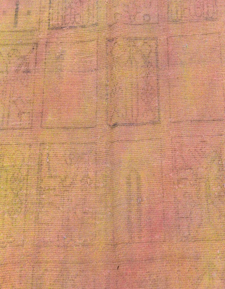 Detail image of 5' 7 x 8' 8 Hand Knotted Ultra Vintage Persian Wool Rug