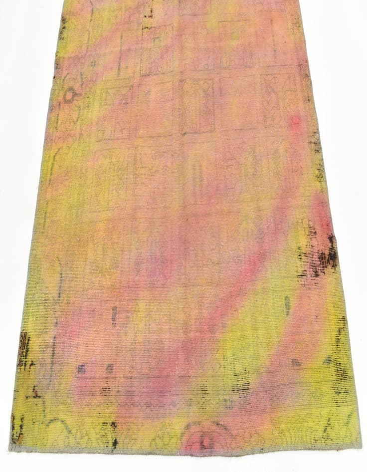 Detail image of 5' 7 x 8' 8 Hand Knotted Ultra Vintage Persian Wool Rug