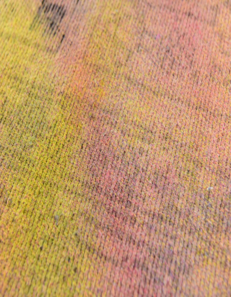 Detail image of 5' 7 x 8' 8 Hand Knotted Ultra Vintage Persian Wool Rug