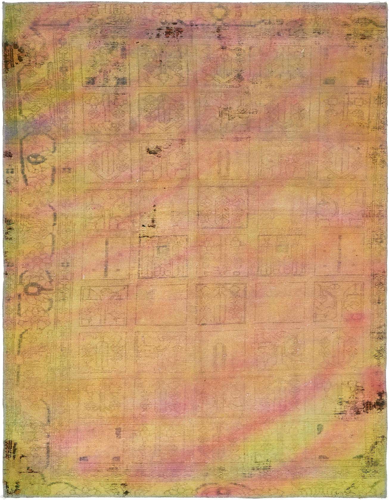 Primary image  5' 7 x 8' 8  Hand Knotted Ultra Vintage Persian Wool Rug