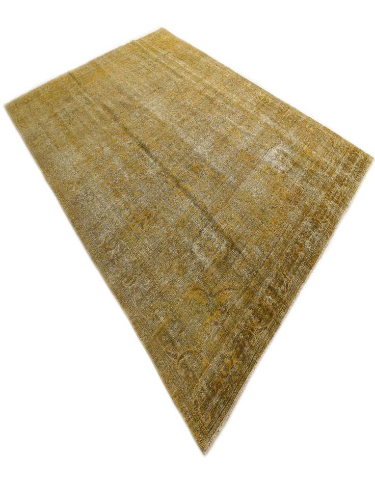 Detail image of  9' 4 x 12' 6  Hand Knotted Ultra Vintage Persian Wool Rug