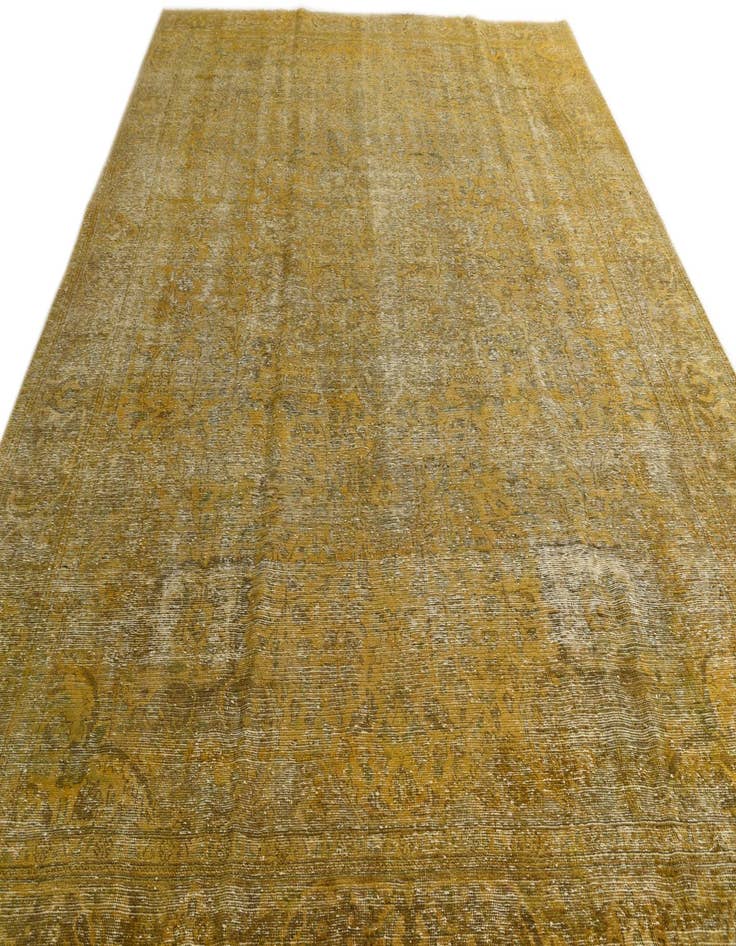 Detail image of  9' 4 x 12' 6  Hand Knotted Ultra Vintage Persian Wool Rug