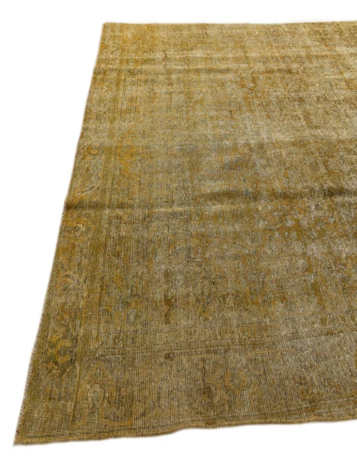 Detail image of  9' 4 x 12' 6  Hand Knotted Ultra Vintage Persian Wool Rug