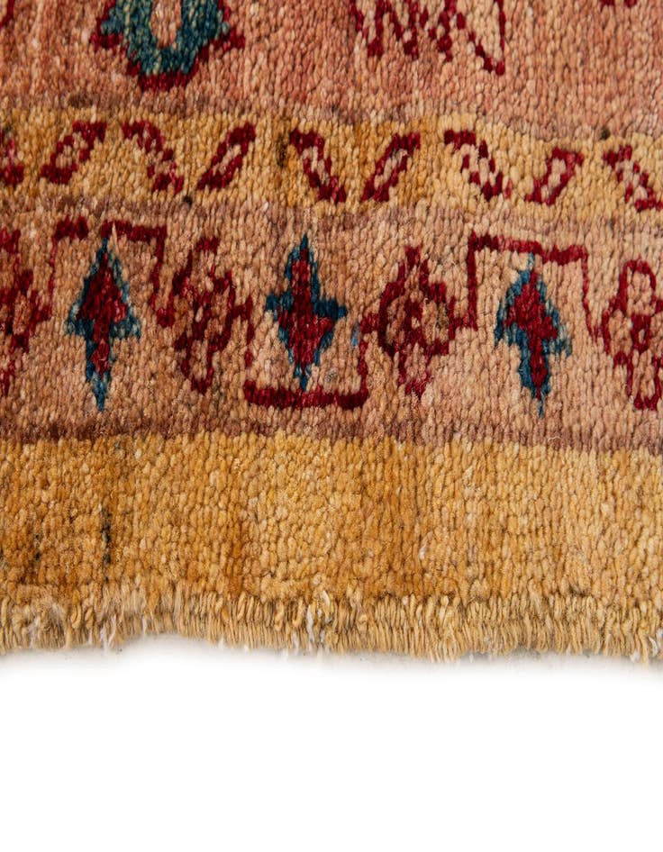 Detail image of  5' 7 x 7' 8  Hand Knotted Ziegler Wool Rug