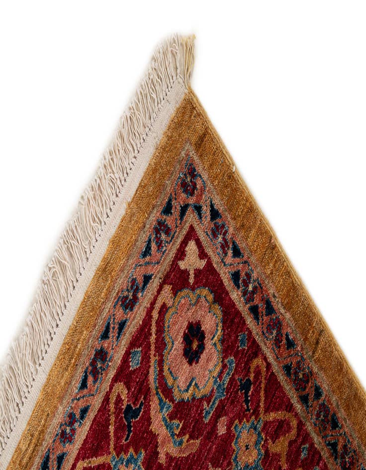 Detail image of  5' 5 x 8' 10  Hand Knotted Ziegler Wool Rug