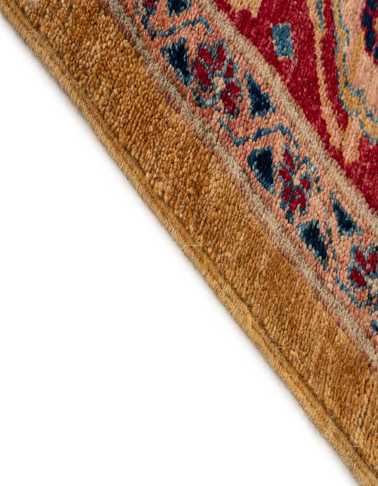 Detail image of  5' 5 x 8' 10  Hand Knotted Ziegler Wool Rug