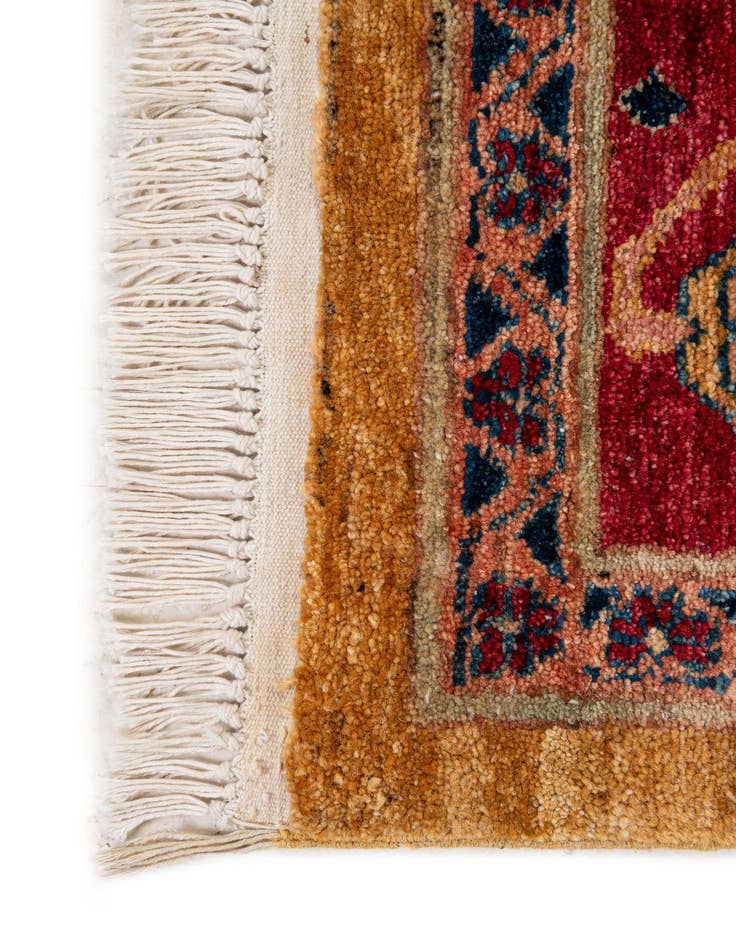 Detail image of  5' 5 x 8' 10  Hand Knotted Ziegler Wool Rug