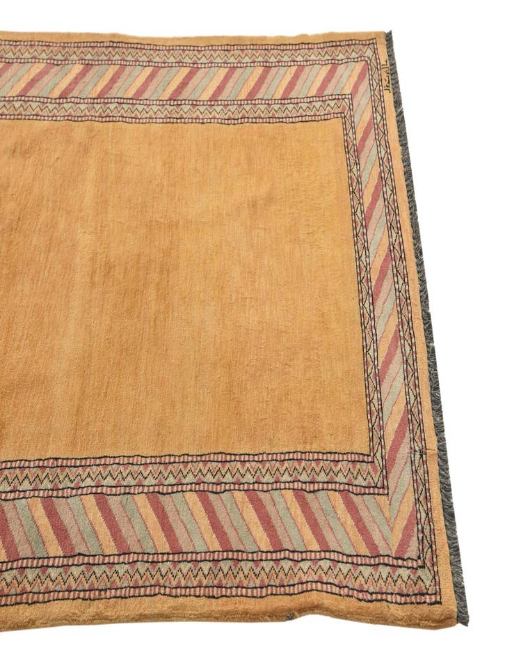 Detail image of  3' 2 x 5' 1  Hand Knotted Ziegler Oriental Wool Rug