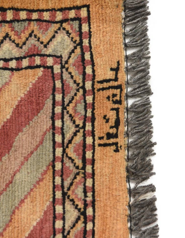 Detail image of  3' 2 x 5' 1  Hand Knotted Ziegler Oriental Wool Rug