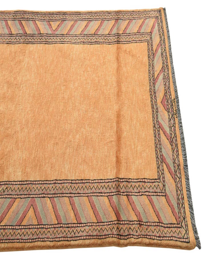 Detail image of  3' 3 x 4' 10  Hand Knotted Ziegler Oriental Wool Rug