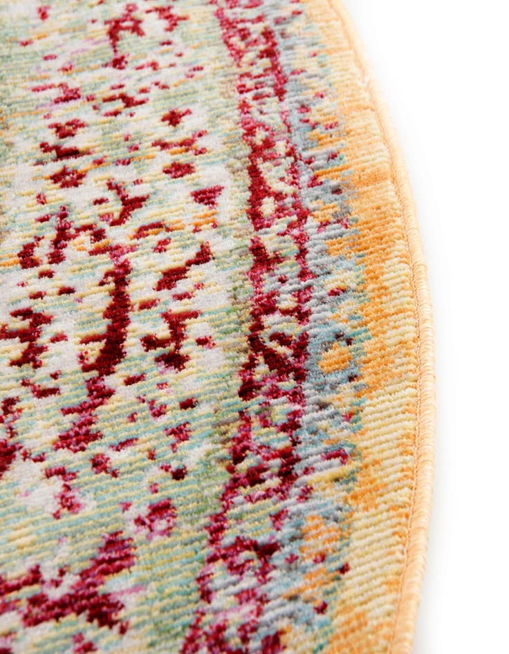 Detail image of  5' 3 x 5' 3 Alexis Round Rug