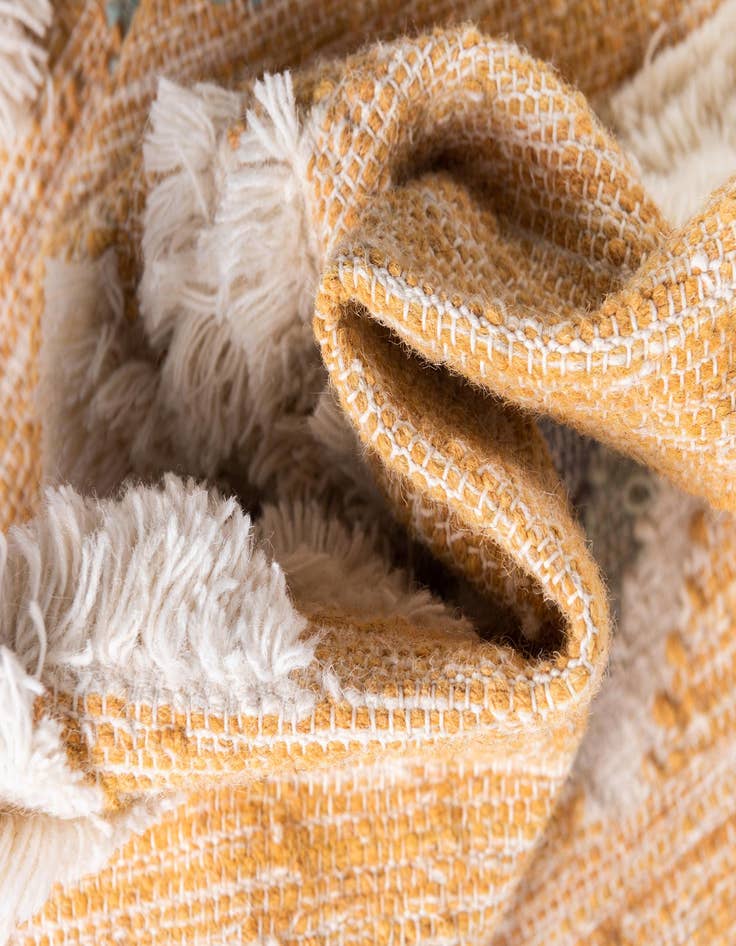 Detail image of  2' 2 x 8' 2  Hand Woven Arizona Wool Runner Rug