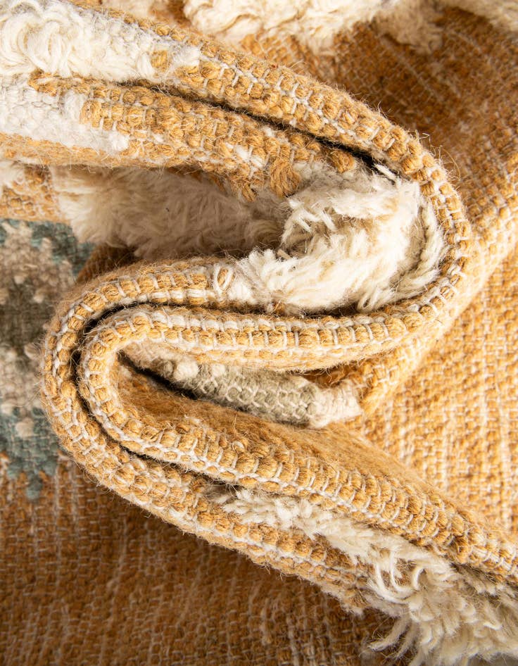 Detail image of  2' 2 x 8' 2  Hand Woven Arizona Wool Runner Rug