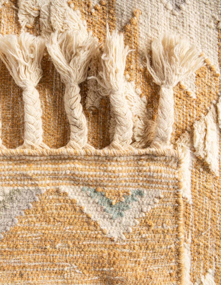 Detail image of  2' 2 x 8' 2  Hand Woven Arizona Wool Runner Rug