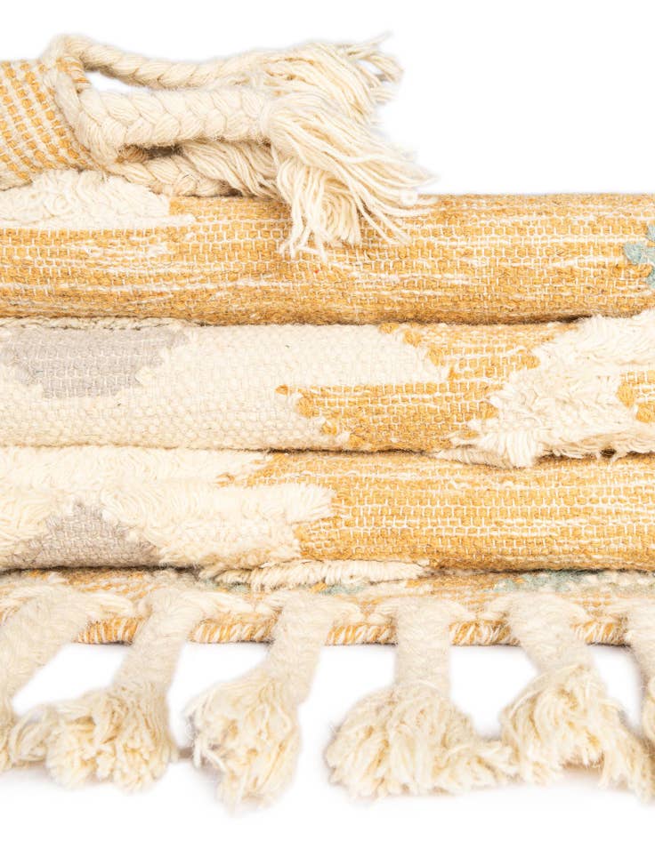 Detail image of  2' 2 x 8' 2  Hand Woven Arizona Wool Runner Rug