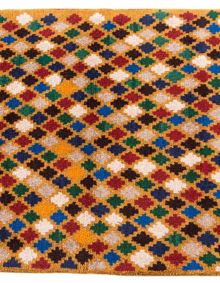 Detail image of  2' 9 x 9' 6  Hand Knotted Balouch Wool Runner Rug