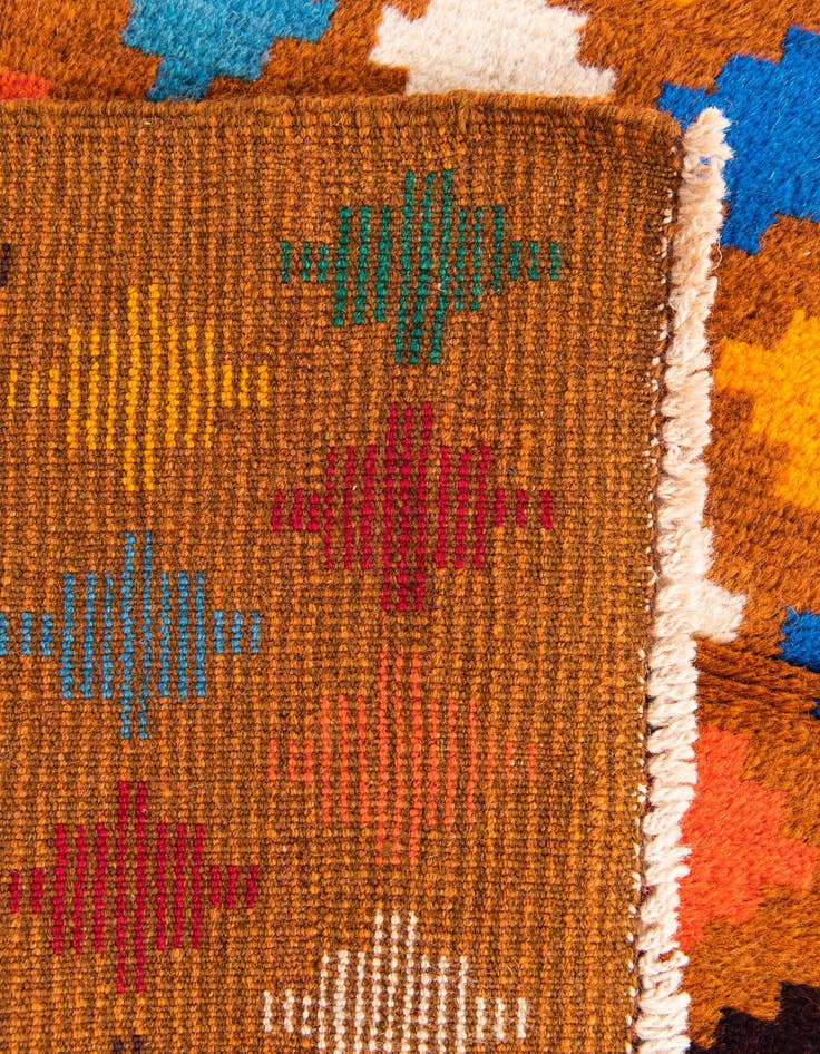 Detail image of  2' 9 x 9' 8  Hand Knotted Balouch Wool Runner Rug