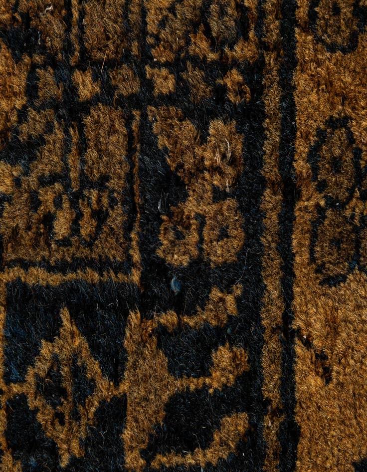 Detail image of  3' x 9'  Hand Knotted Khal Mohammadi Wool Runner Rug