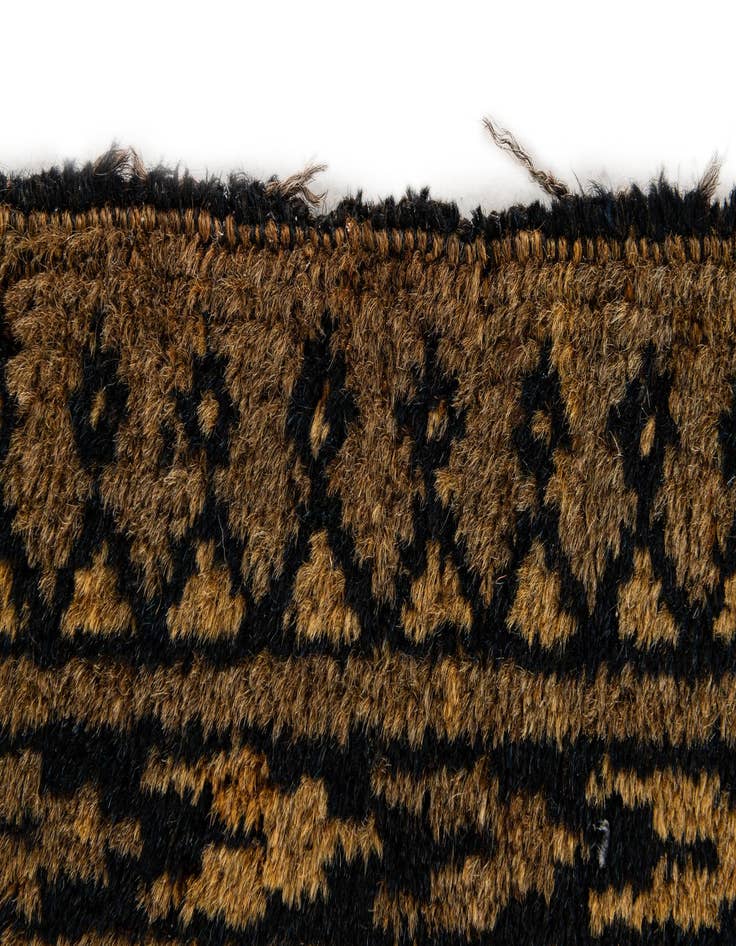 Detail image of  3' x 9'  Hand Knotted Khal Mohammadi Wool Runner Rug