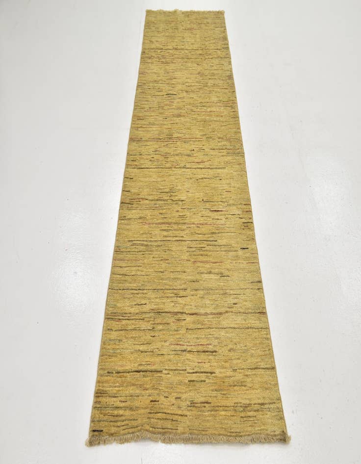 Detail image of  2' 9 x 9' 7  Hand Knotted Modern Ziegler Runner Rug