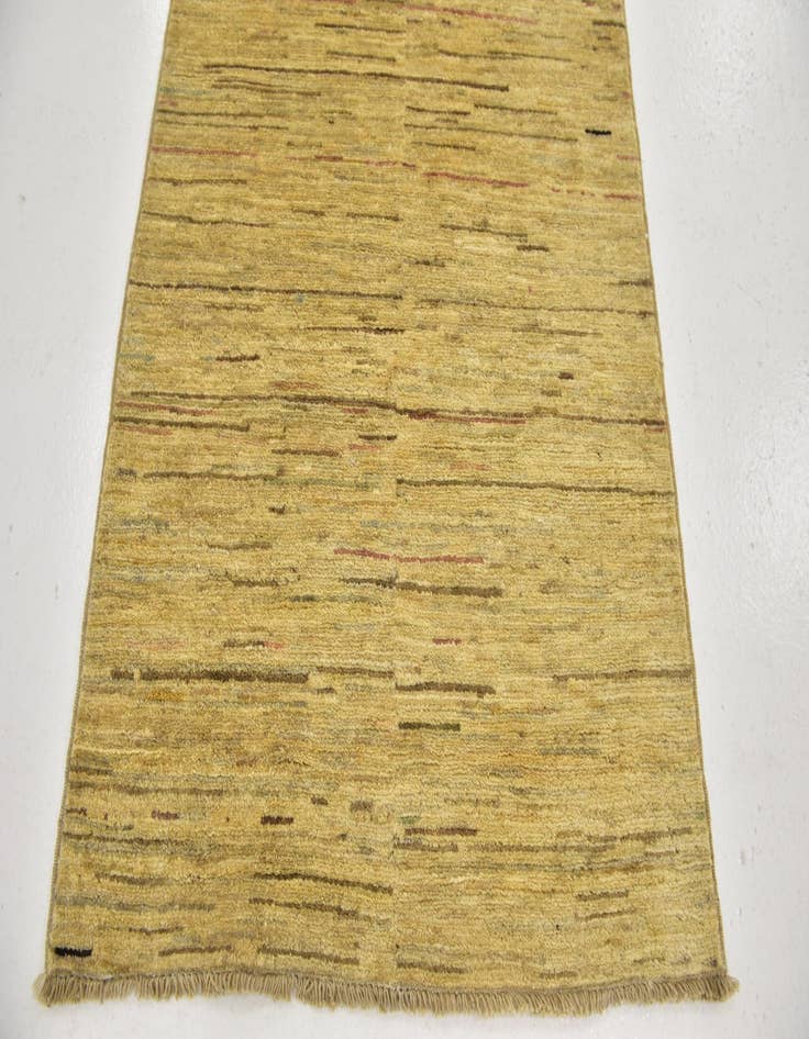 Detail image of  2' 9 x 9' 7  Hand Knotted Modern Ziegler Runner Rug