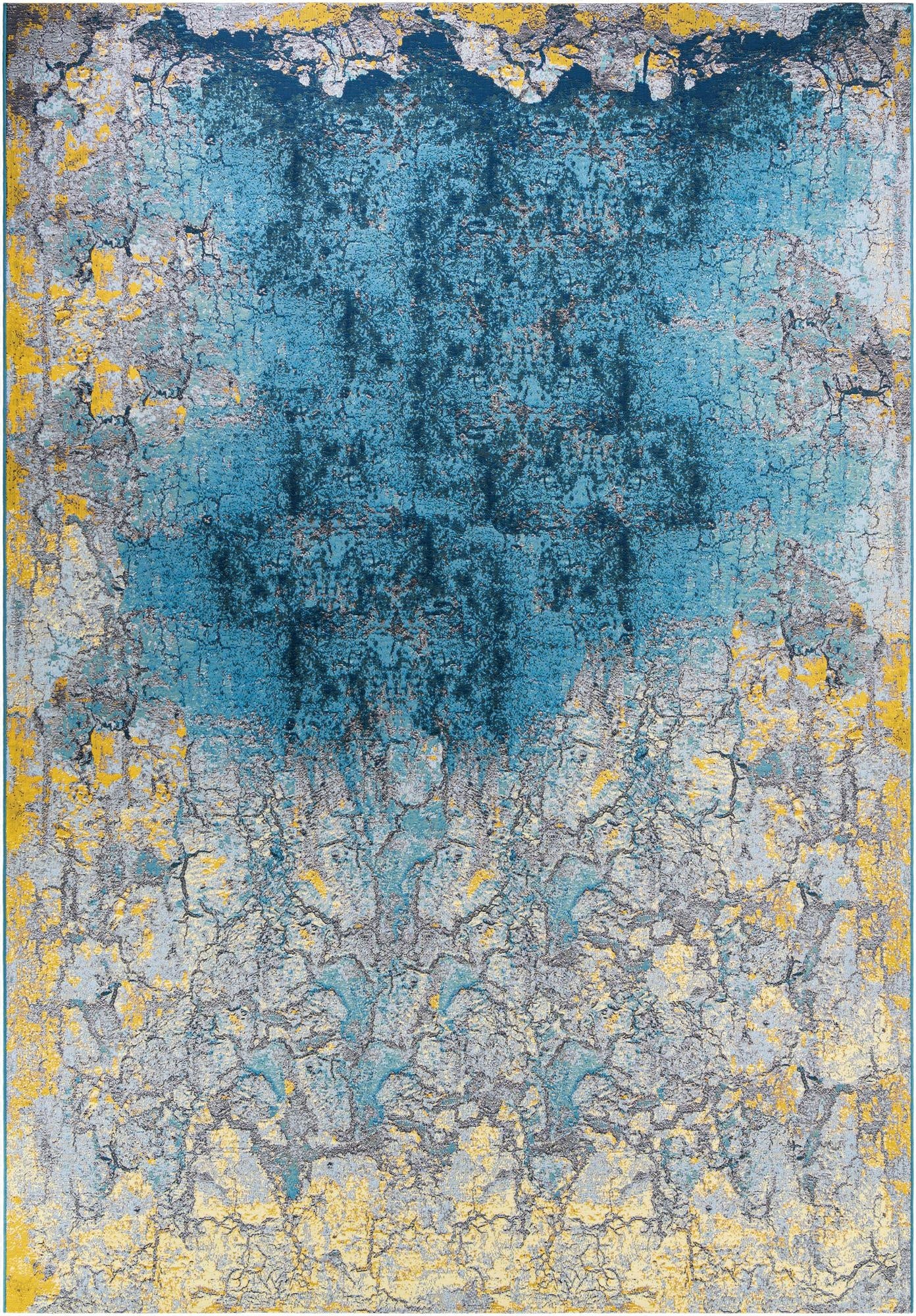  10' x 14'  Washable Modern Indoor / Outdoor Rug