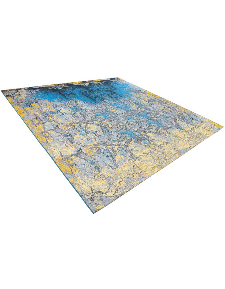 10' x 10'  Washable Modern Indoor / Outdoor Square Rug